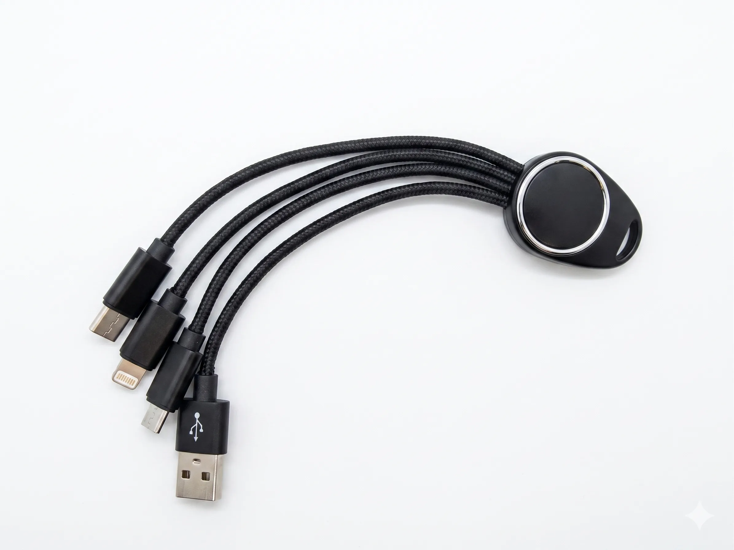 Charging Cable With Black Hook